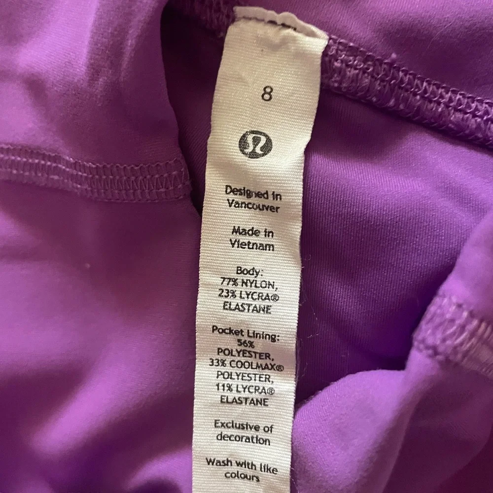 Lululemon Leggings size 8 - Picture 3 of 3